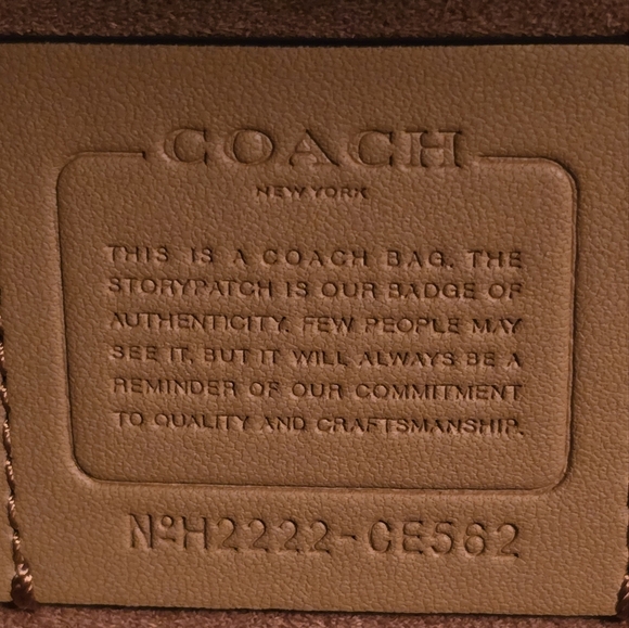 Coach Choulder Bag, Black With 2 Straps - Picture 2 of 16